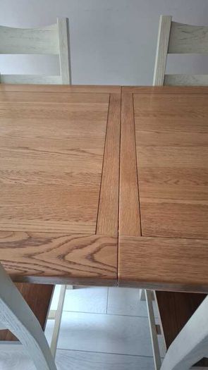 Dining room table and four chairs
