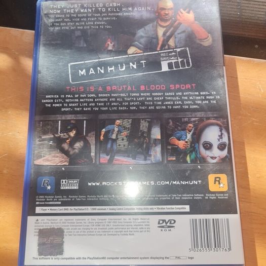 Manhunt PlayStation 2