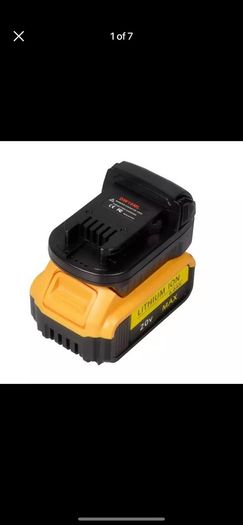 Balbriggan Milwaukee 18v Battery Adapter, Convert Dewalt 20V Battery to Milwaukee 18V