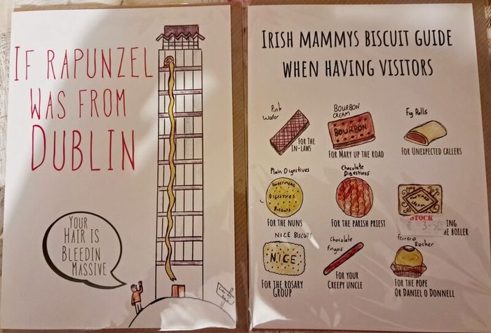 2 greeting cards