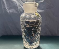 waterford crystal vintage martini mixer