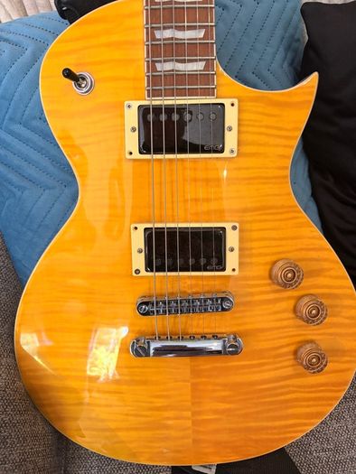 Esp Ltd Ec-256 - Lemon Drop (gotoh/emg/tonepro Upgrade)