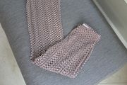 Ladies geometric plisse pants uk10