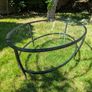Oval Glass Coffee Table Image 2