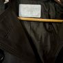 Zara Trench Coat Black XS Image 3