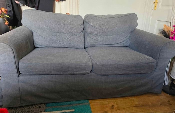 Grey 2 seater Sofa