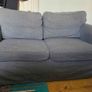 Grey 2 seater Sofa Image 4