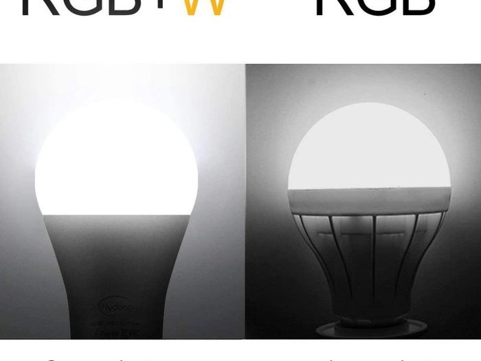 Colour Changing Bulb B22 10W, RGBW LED Bulb Lighting with 21 Key Remote Control, Dual Function, 12 Colour Choices for Home Decoration Bar Party KTV Stage