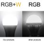 Colour Changing Bulb B22 10W, RGBW LED Bulb Lighting with 21 Key Remote Control, Dual Function, 12 Colour Choices for Home Decoration Bar Party KTV Stage Image 2