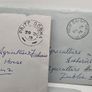 Stamps Mixed Lot on Envelopes See Pictures Image 9