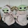2 Baby Yoda/ Grogu Dolls Image 5