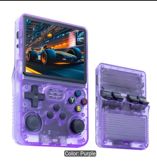 R36S 64GB Retro Game Console - purple - price firm