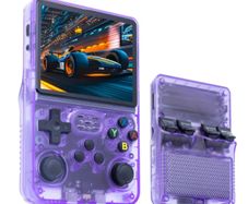 R36S 64GB Retro Game Console - green - price firm