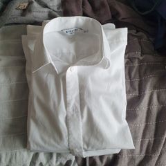 White shirt, non-iron slim fit 12yo