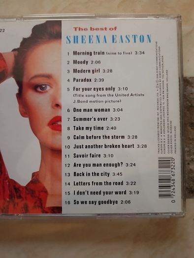Sheena Easton CD - The Best Of