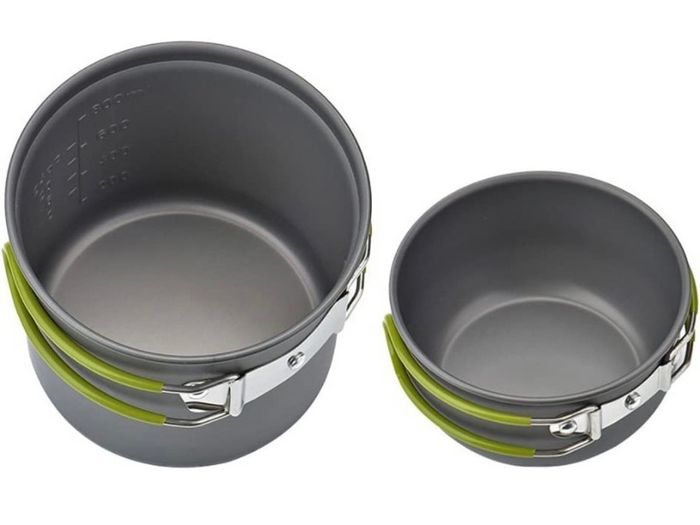 Picnic Camping Hiking Backpacking Pot Pan Cookware Outdoor Cooking bowl set (FREE POSTAGW)