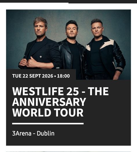Westlife Tickets