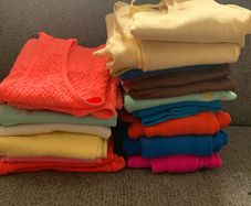 Ribbed shorts , tops and leggings Some sets