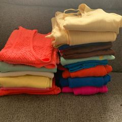 Ribbed shorts , tops and leggings Some sets
