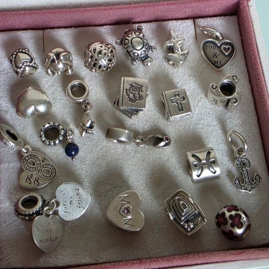 Pandora various charms in great used condition