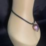 Vintage Murano glass heart necklace Image 3