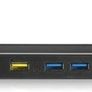 Lenovo ThinkPad 40AJ Ultra Docking Station Docking station USB-C x2,VGA, HDMI, DisplayPort X2 - 135 Watt UK Charger Image 2