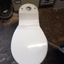 Toilet bowl only with toilet soft close seat Image 3