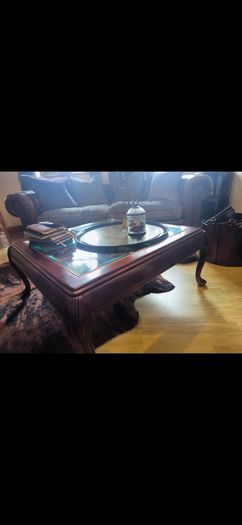 Solid mahagony coffe table