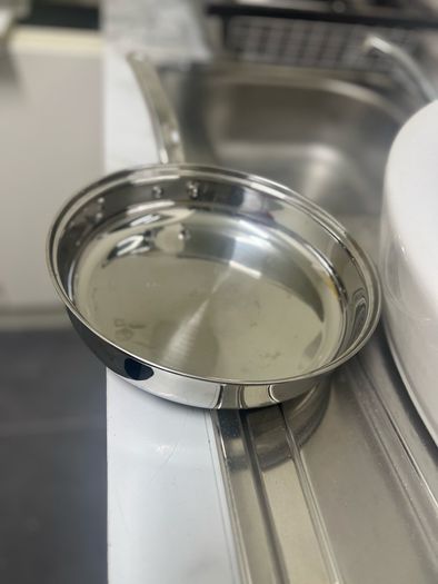 Stainless steel sauspans