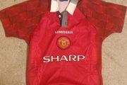 Manchester United 1997 98 Home Jersey Original Size Y