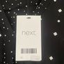 Polka dot short sleeve dress Image 4