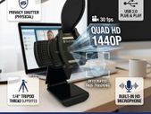 Verbatim AWC-01 Full HD Webcam Full HD 1080P Autofocus Webcam with Microphone