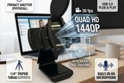 Verbatim AWC-01 Full HD Webcam Full HD 1080P Autofocus Webcam with Microphone