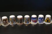 Bone China Thimbles Millennium Themed