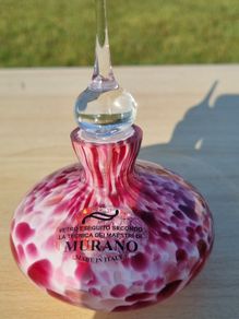 Murano glass perfume bottle
