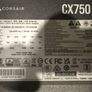 Corsair CX750 Power Supply (750W)  Excellent Condition Image 4
