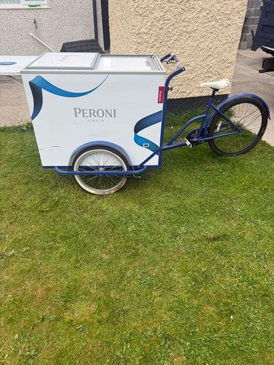 Ice cream freezer bike
