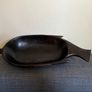 ebony wood fish shaped bowl Image 5