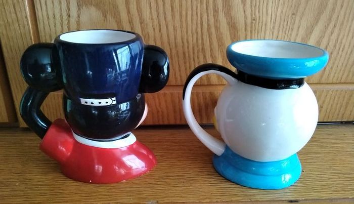 Disney character mugs