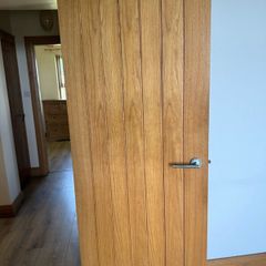 7no Oak doors plus frames if needed