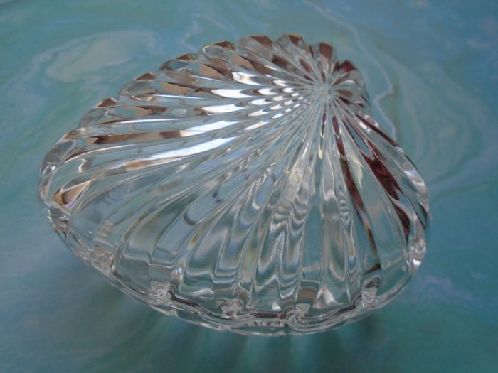Glass heart box,Trinket box, Glass box