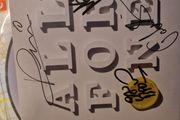 Stone Roses All For One 7" vinyl fully signed