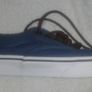 Vans Off The Wall Era 59 C&L in Navy and Woven Guate Stripe Lining. Image 2