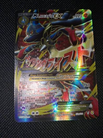 Pokemon Card : Mega Lucario ex 55a