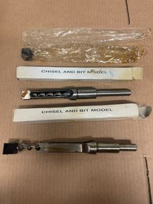 Qty. 2 Mortiser chisel bits unused