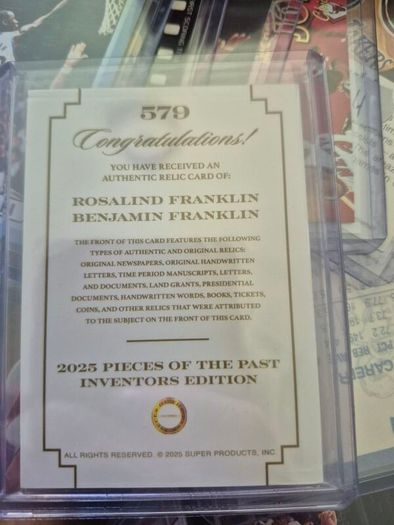 relic of the past card