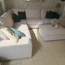 Large corner sofa with large storage footstool Image 2