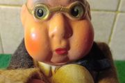 Vintage Paper Mache Toy Man