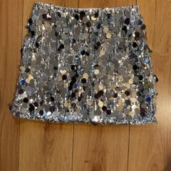 Ladies/Girls Sequin Mini Skirt with lining Size M Brand New