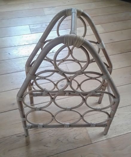 Rattan Wine Bottle Holder.